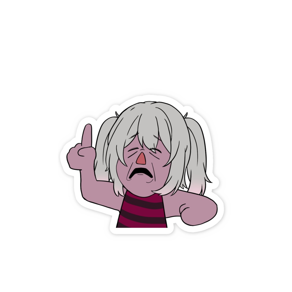 龍月朧VTネタ絵ステッカー