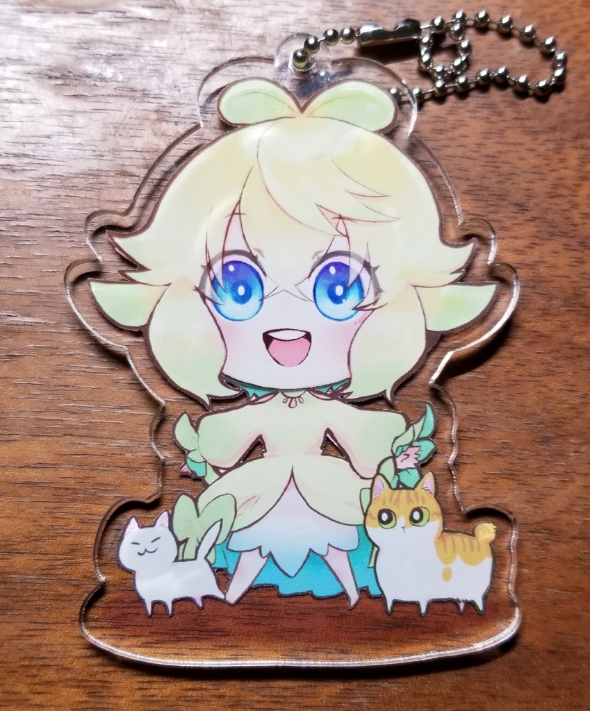 はっぱちゃんアクリルキーホルダー