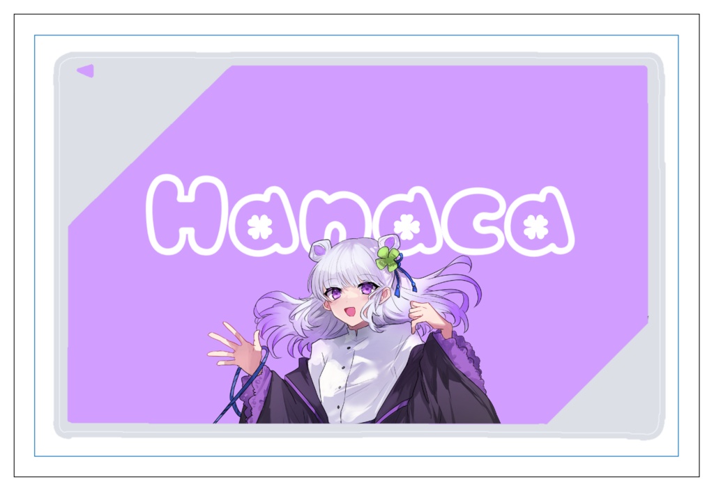 Hanaca*ICカードステッカー