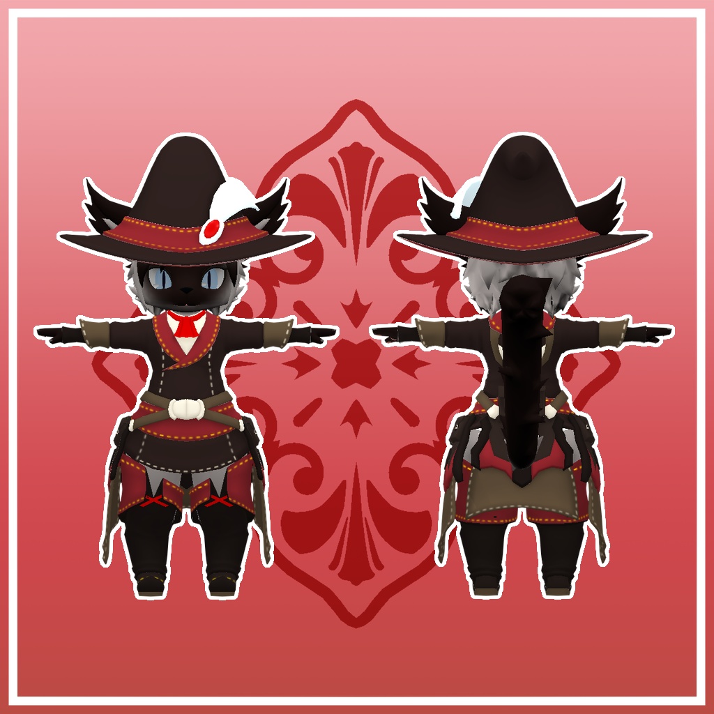 ピーテ追加衣装セット『忍者&魔法使い』