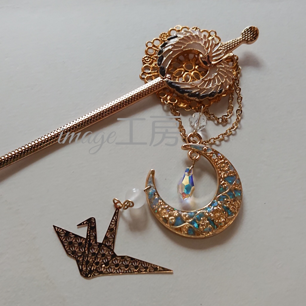 刀剣乱舞・鶴丸国永イメージ簪(A)