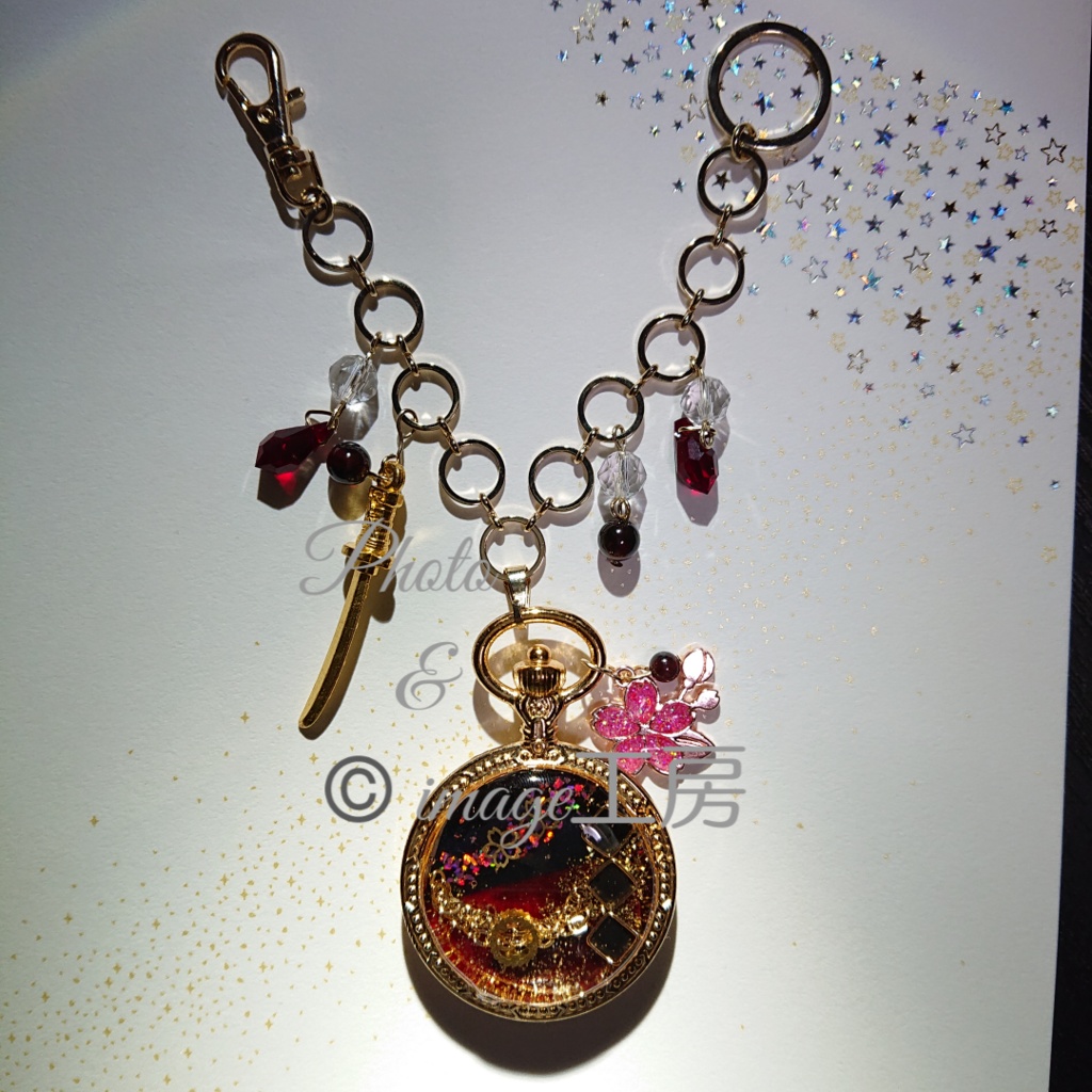 刀剣乱舞・加州清光イメージ バッグチャーム