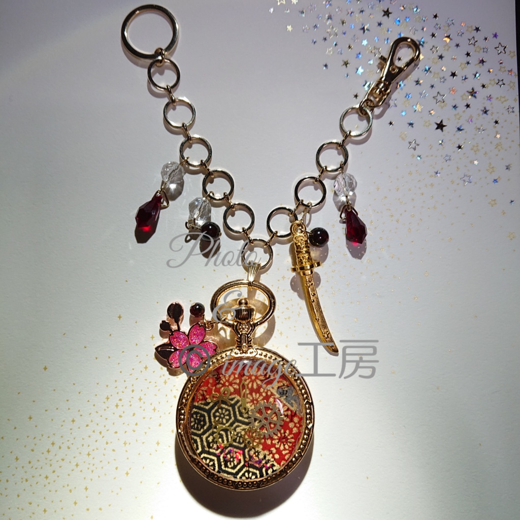 刀剣乱舞・加州清光イメージ バッグチャーム