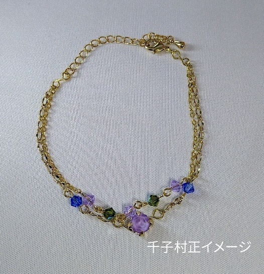 刀剣乱舞・薬研藤四郎イメージ 2連ブレスレット(A)