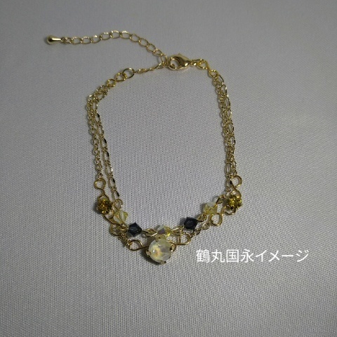 刀剣乱舞・薬研藤四郎イメージ 2連ブレスレット(A)