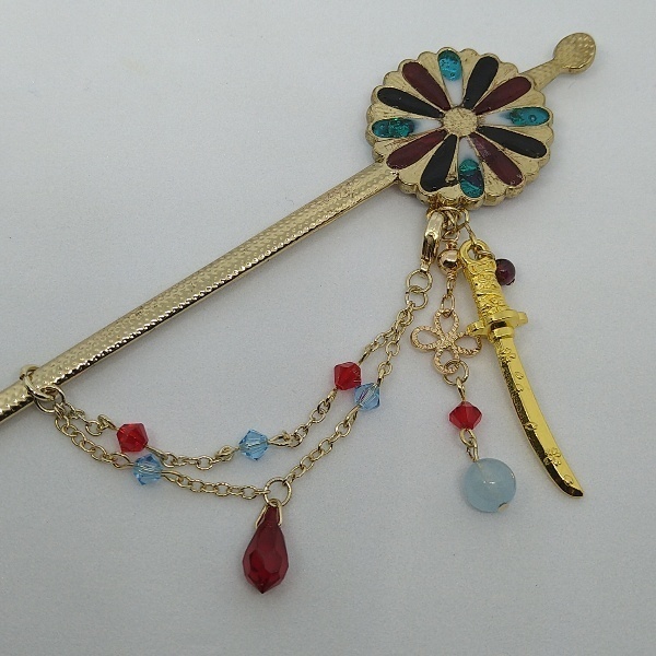 【再販】守りかんざしひとしずく・3wayかんざし(和泉守兼定)