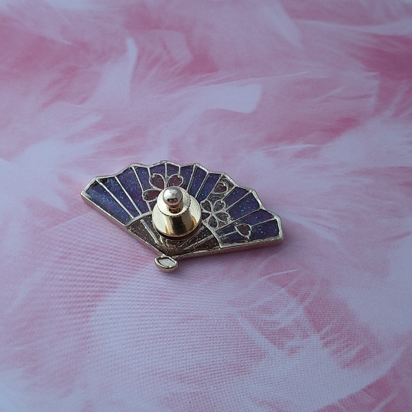 3wayピンブローチ 挿頭草(かざしぐさ)〜審神者への贈り物・藤〜