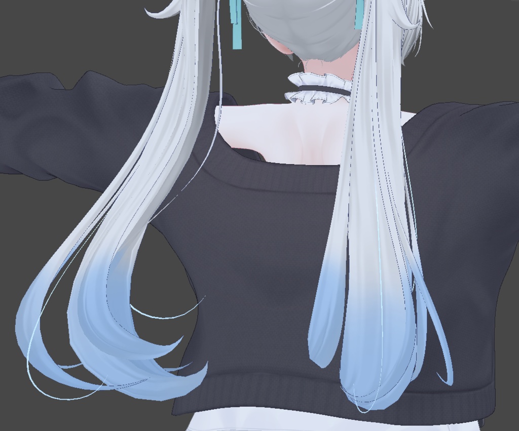 【無料】「ミルフィ専用」ヘアグラデーションテクスチャ