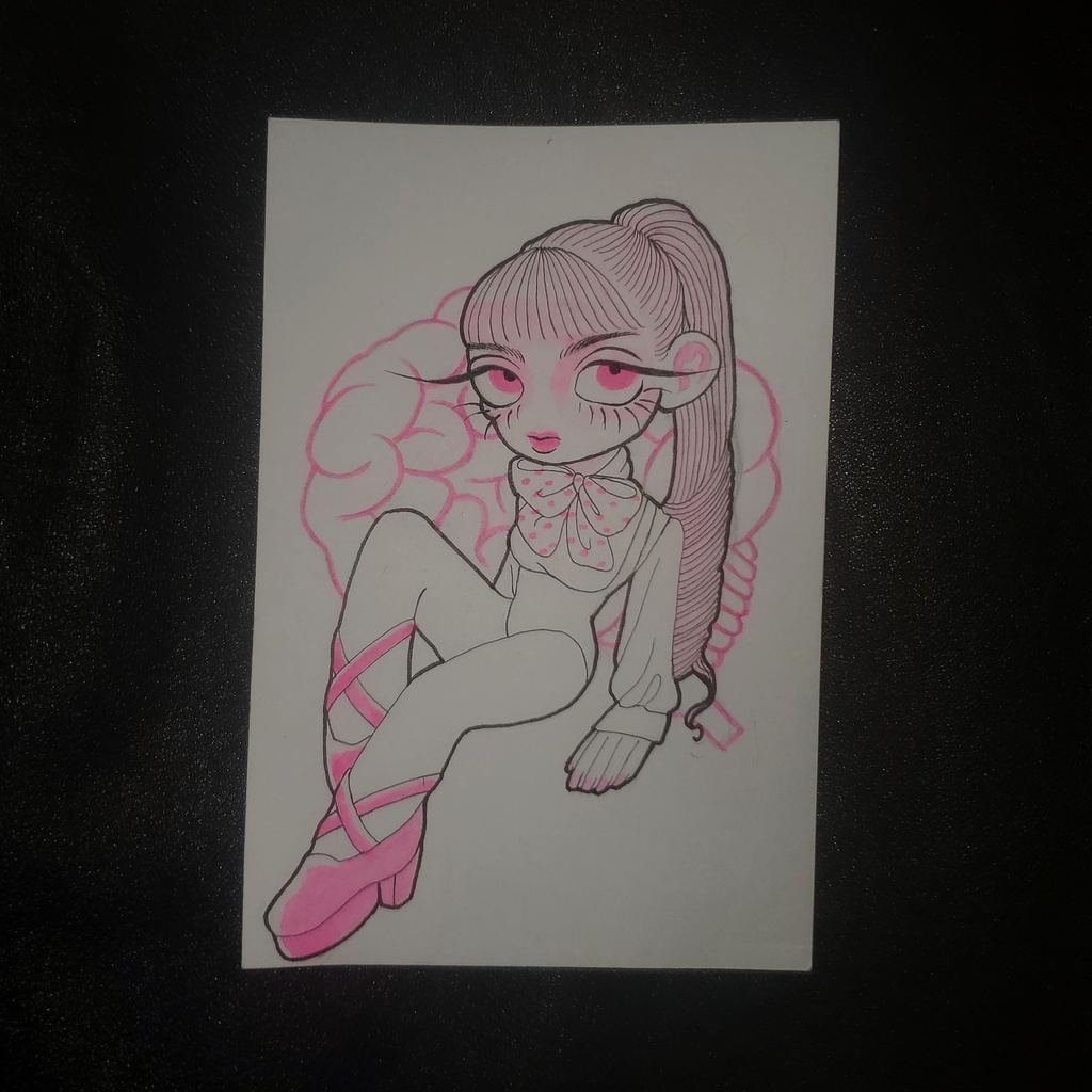 Drawing ブレインと縦ロール
