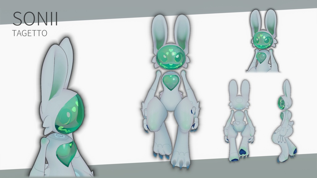 SONII | VRChat Avatar Base - PC & QUEST