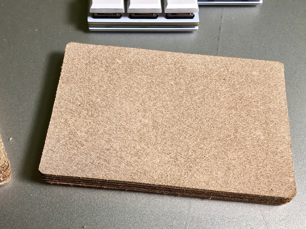 ③本革大きめパームレスト③(レザーパームレスト) 半キット 2つ 105x70 Ver2.0.0