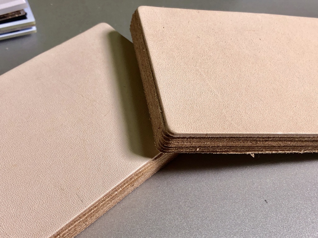 ③本革大きめパームレスト③(レザーパームレスト) 半キット 2つ 105x70 Ver2.0.0