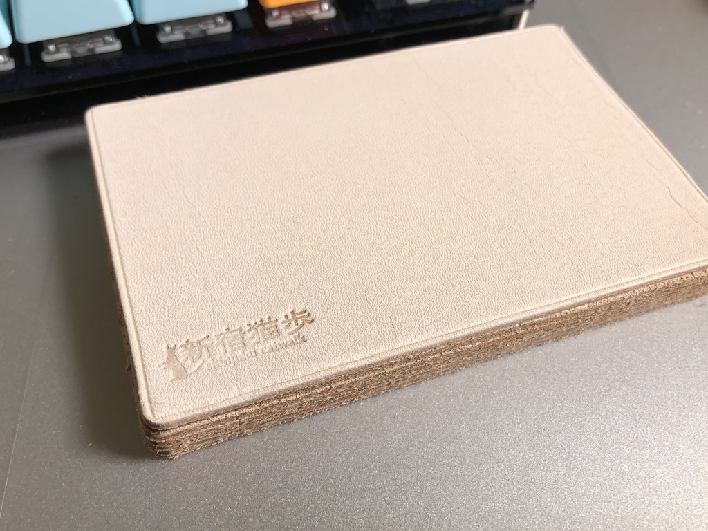 ③本革大きめパームレスト③(レザーパームレスト) 半キット 2つ 105x70 Ver2.0.0