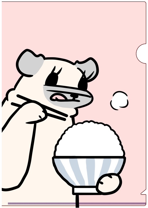 クリアファイル（ピンク）
