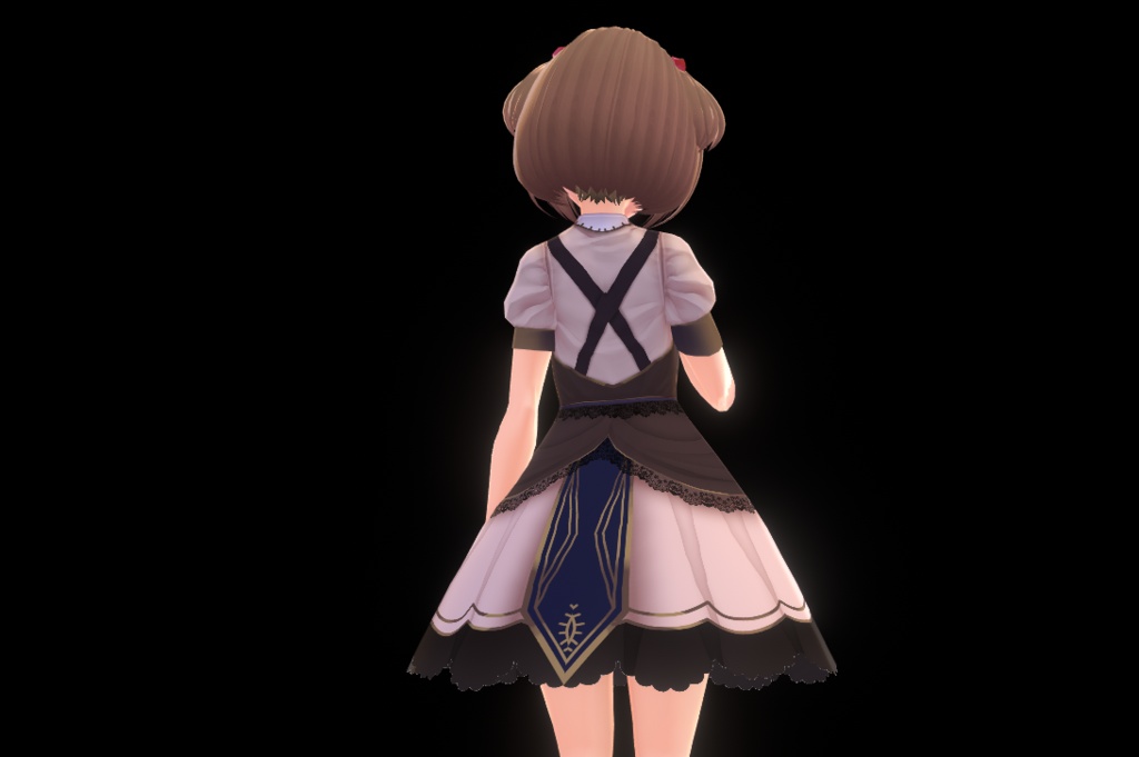 Steampunk Lolita 01 ll Vroid Dress Texture