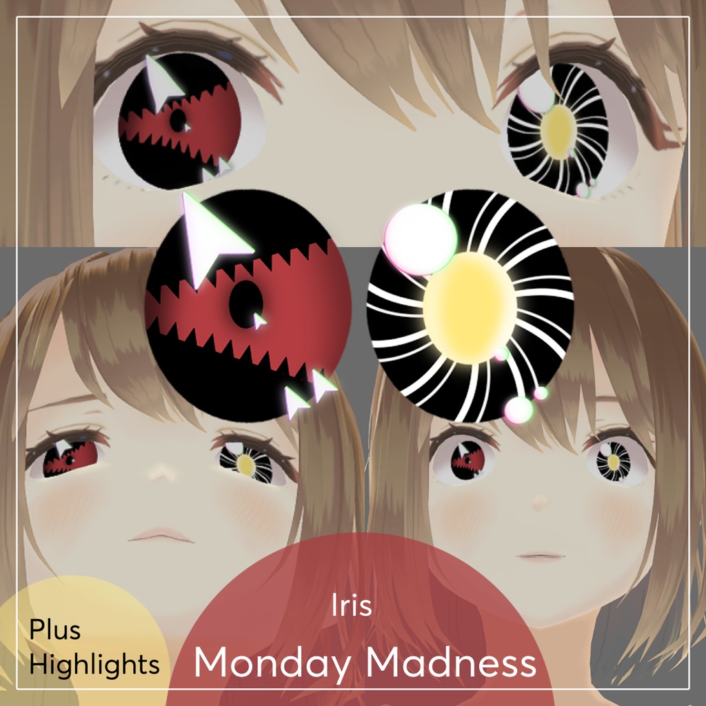 Monday Madness Iris ll VRoid Texture