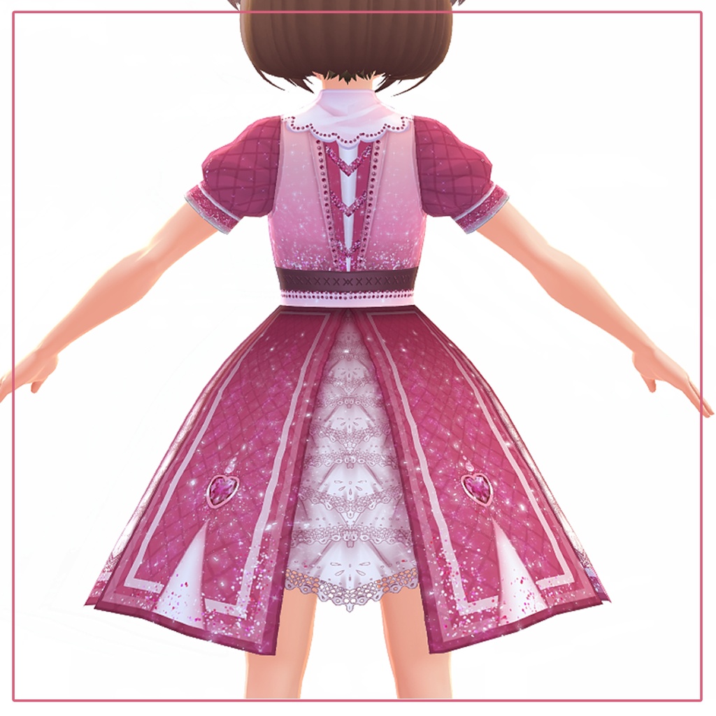 Flutter Fly Dress ll VRoid Texture