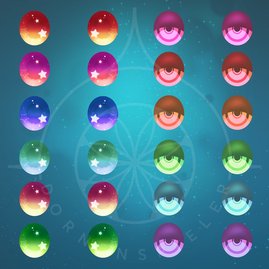 Iris Maxipack 01 ll VRoid Textures