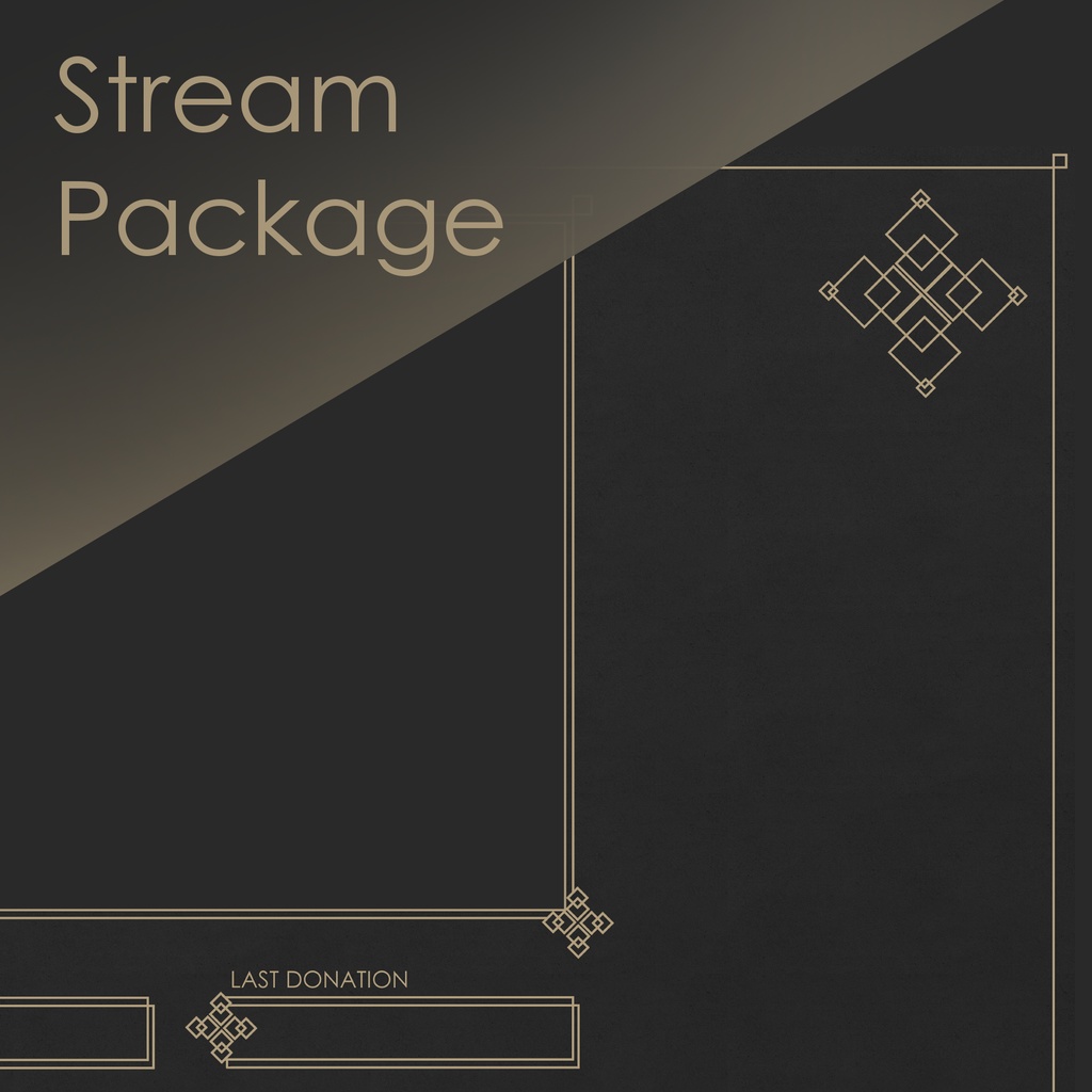 Stream Package 01 II VTube Assets