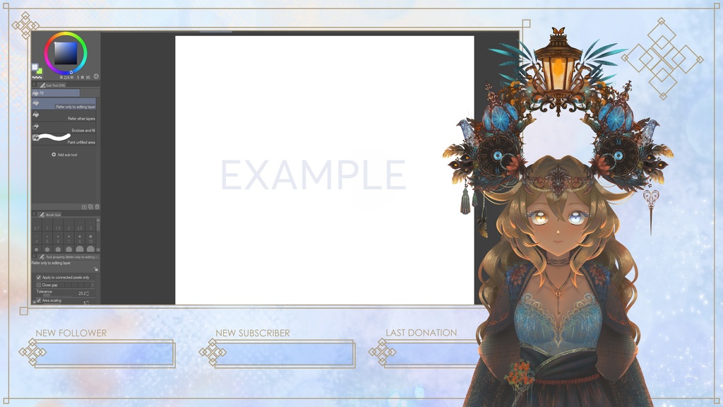 Stream Package 02 II VTube Assets