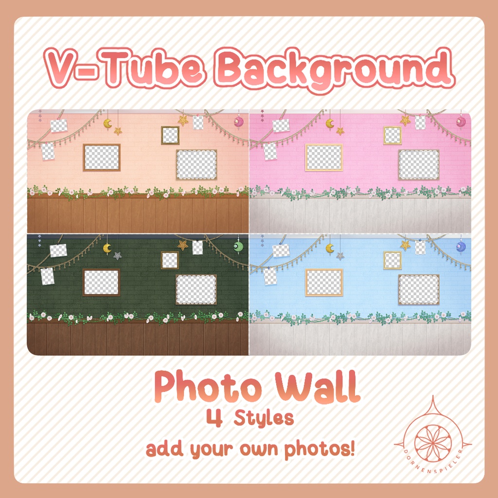 Photo Wall II VTube Background