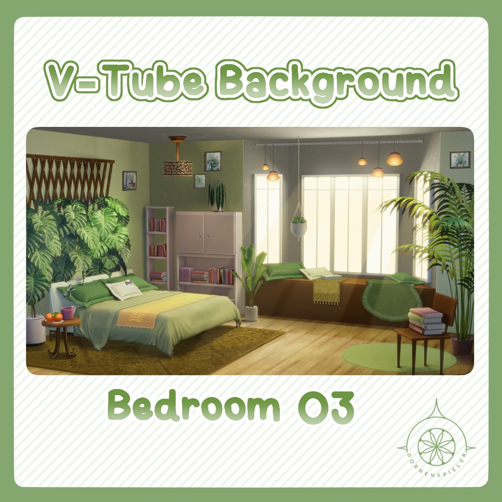 Bedroom 03 II VTube Background