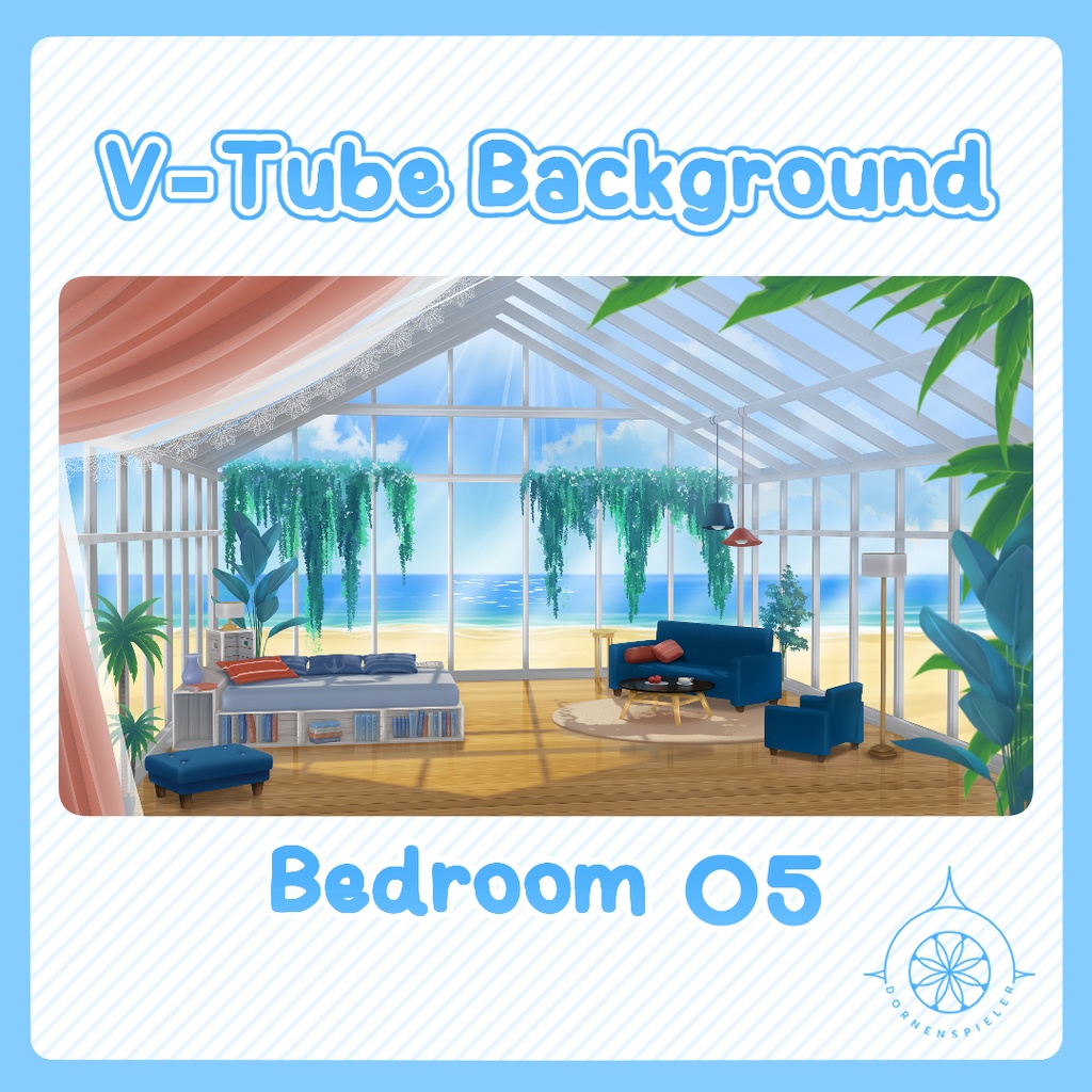 Bedroom 05 II VTube Background