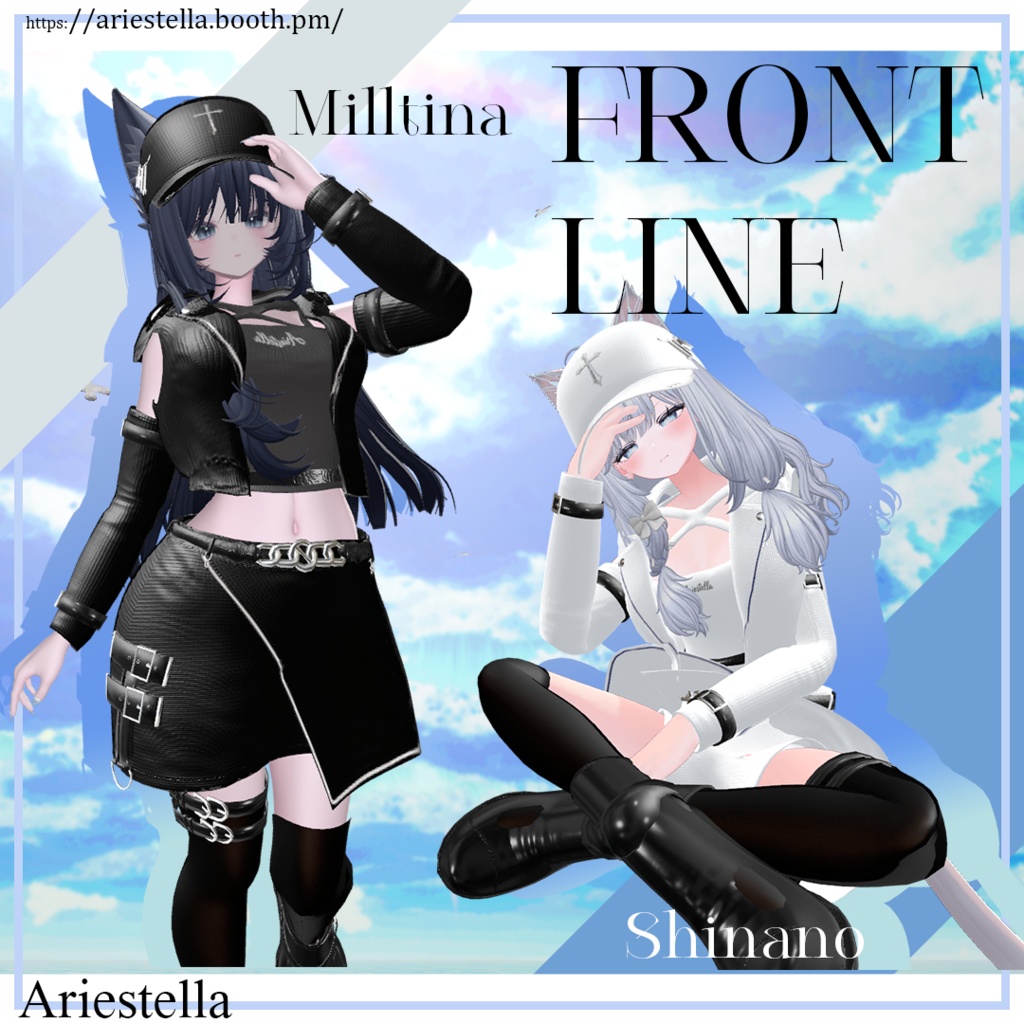 🎉発売記念セール中🎉🤍FRONTLINE🖤【11Avatars】