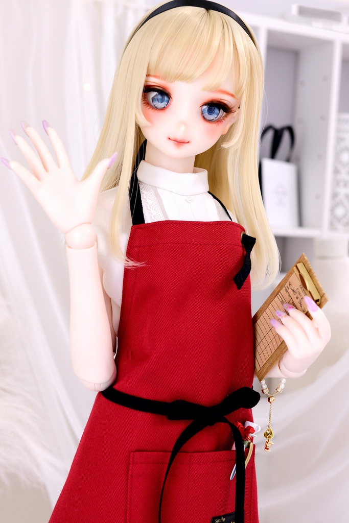 1/3カフェエプロン(単)