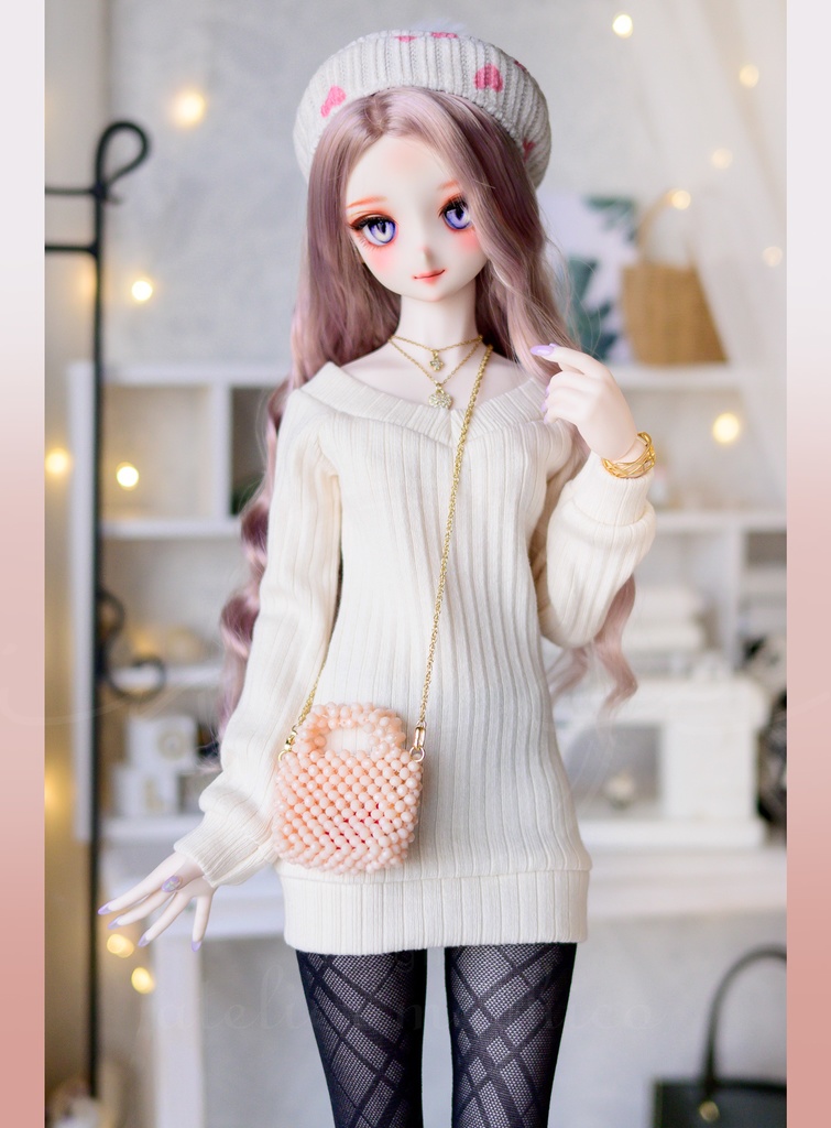 1/3サイズ ニットワンピース(単)