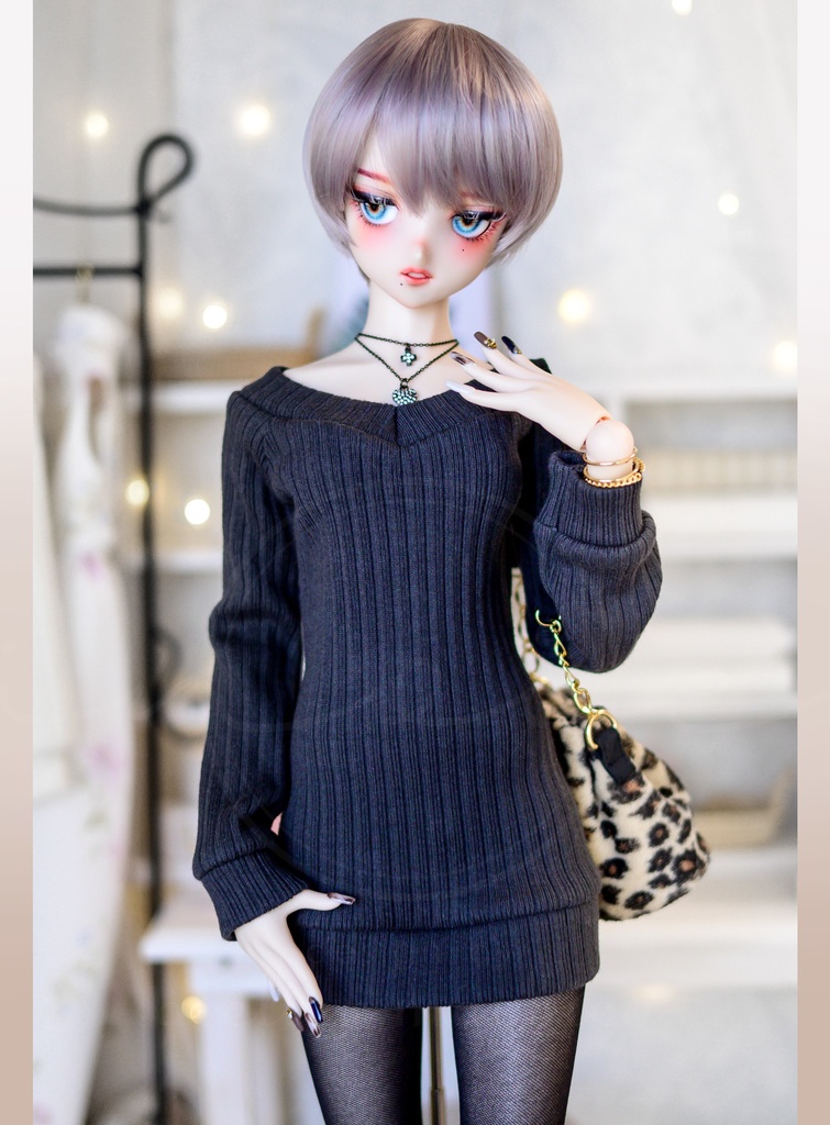 1/3サイズ ニットワンピース(単)