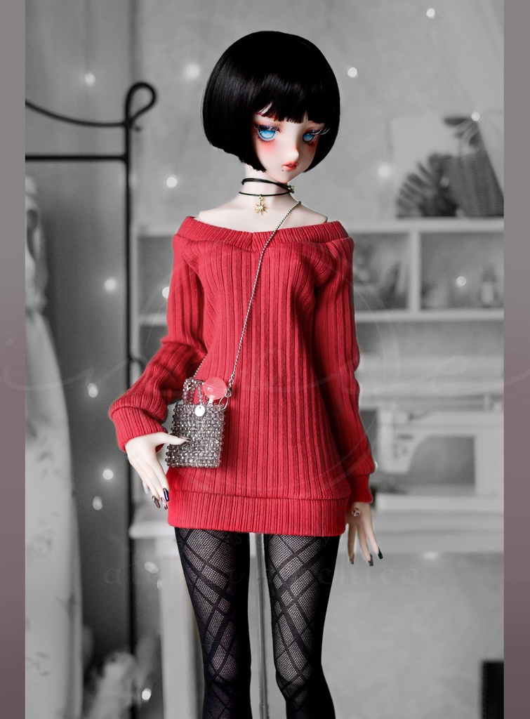 1/3サイズ ニットワンピース(単)