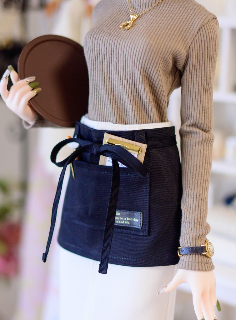 1/3サイズ ショートエプロン(単)