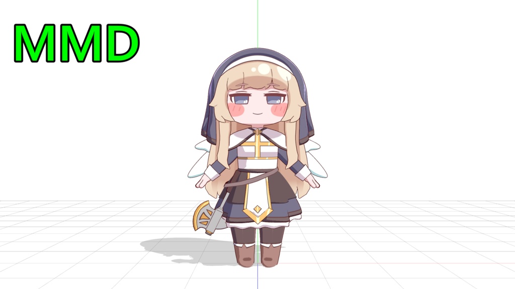 ネル MMDモデル