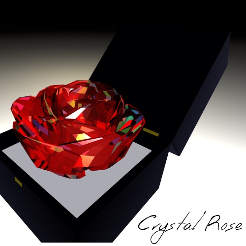 【3Dモデル】Crystal Rose【1.0】