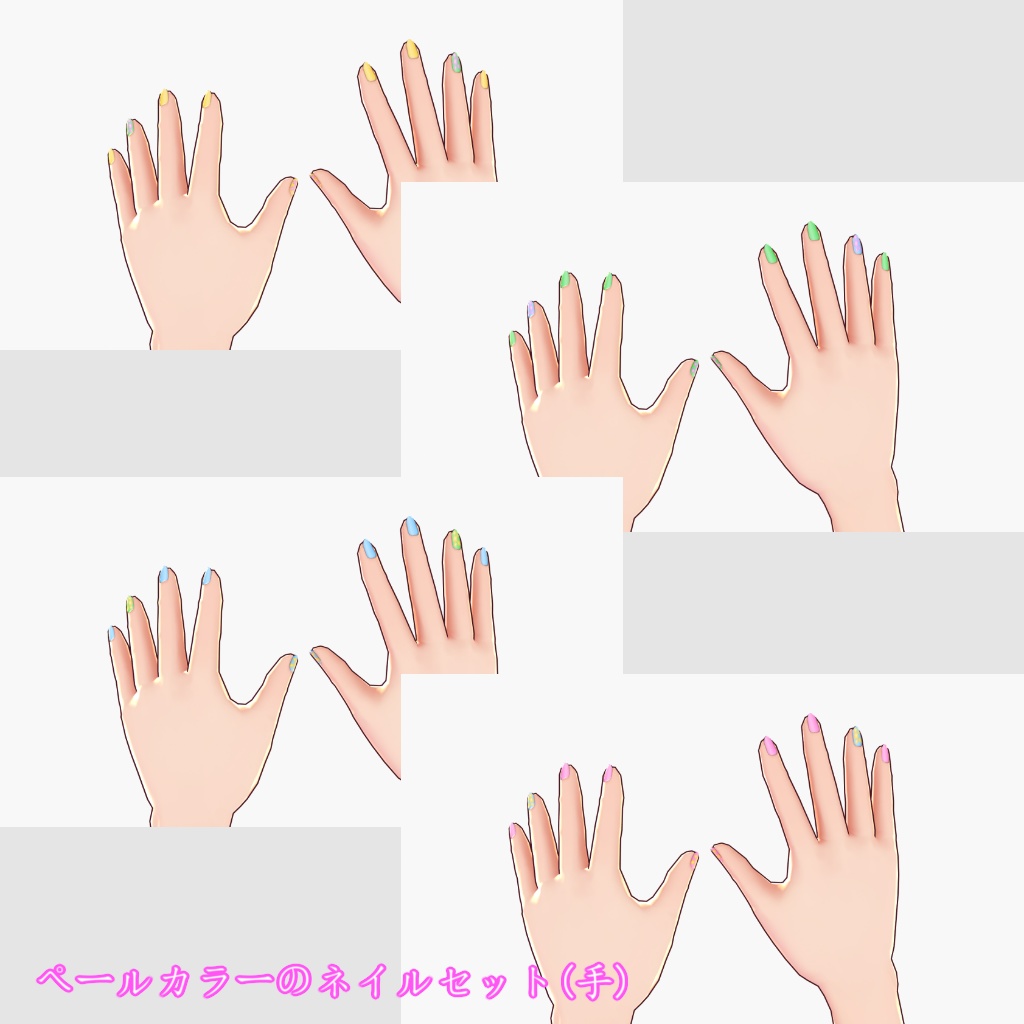 【VRoid用】ブラウスとショートパンツ【テクスチャ】