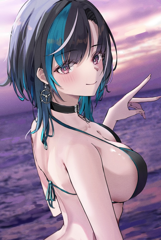 【c107】輪堂千速　水着B2タペストリー