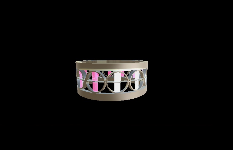 Crystal separation ring