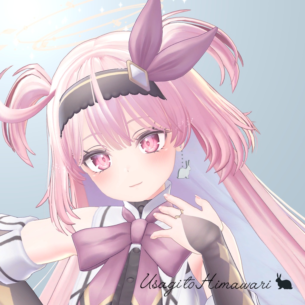 うさぎのイヤリング