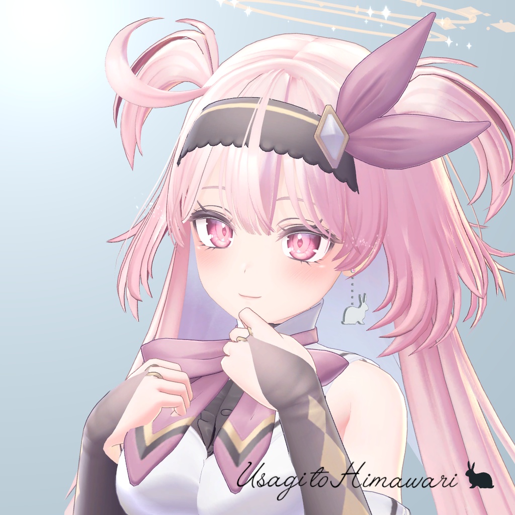 うさぎのイヤリング