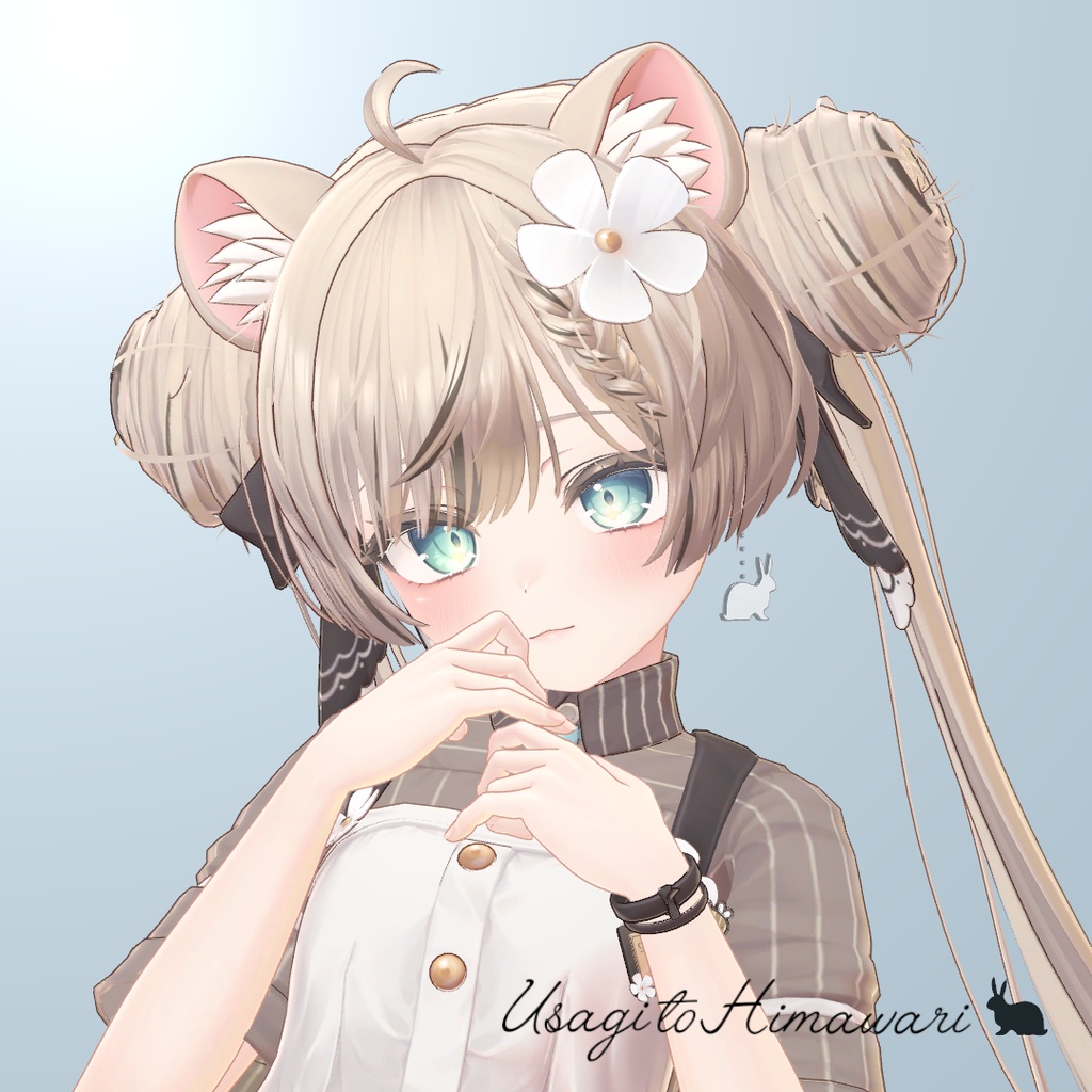 うさぎのイヤリング