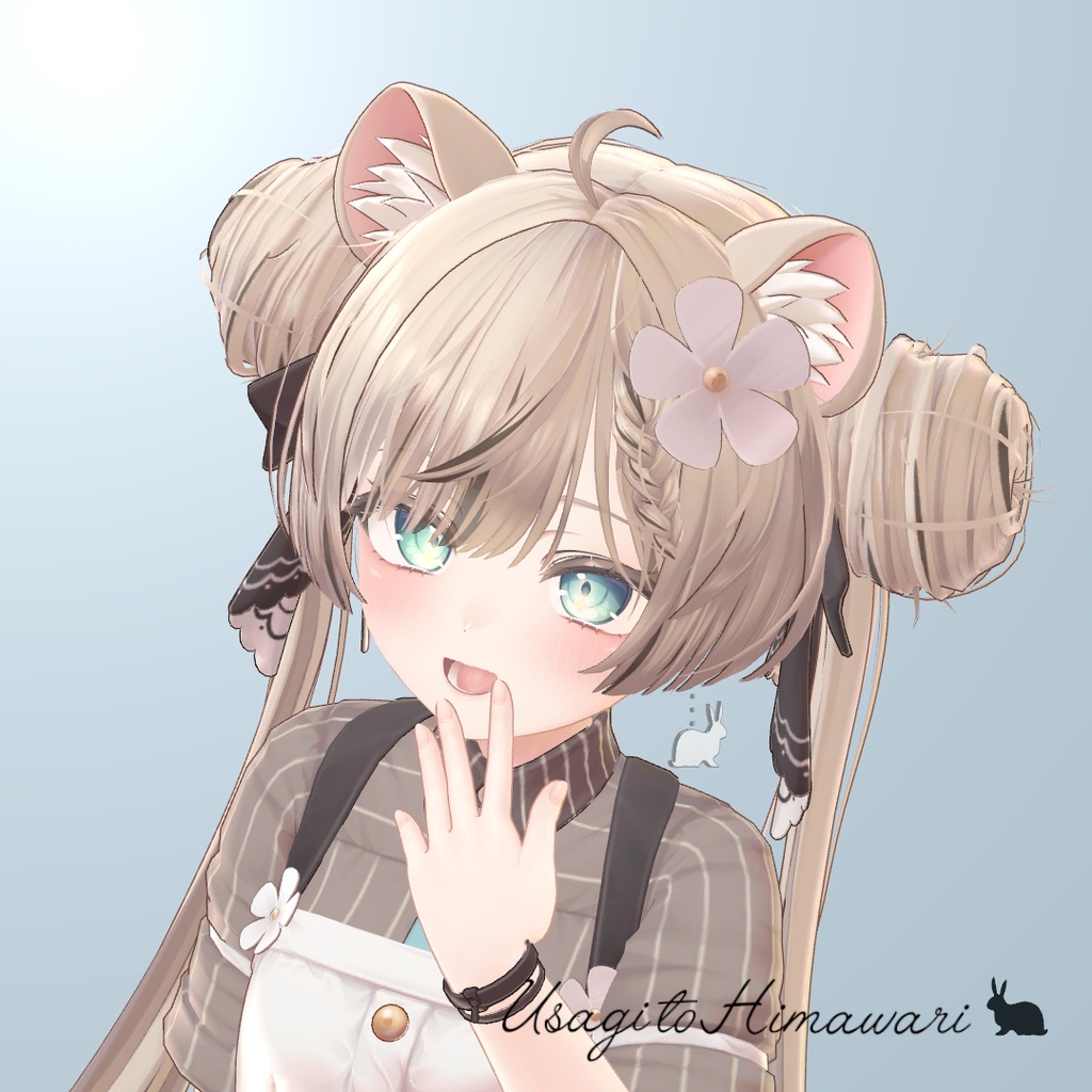 うさぎのイヤリング