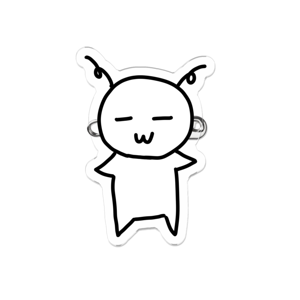 なぞくんアクリルバッジ