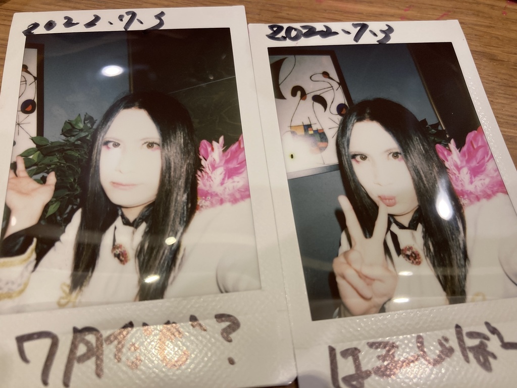 7月3日(日)Music lab.濱書房公演当日チェキ