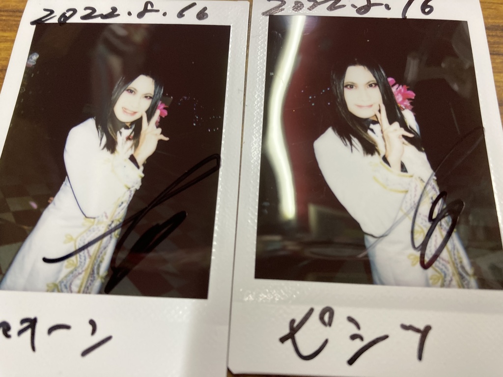 8月16日(火)池袋手刀公演チェキ