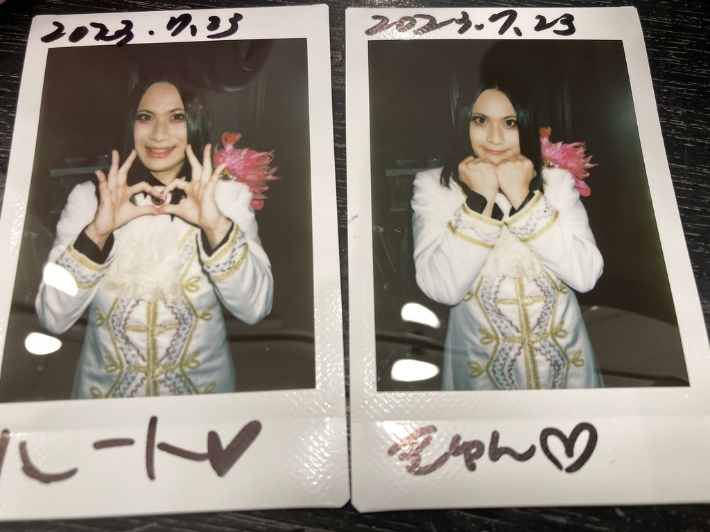 7月23日(日)赤羽ReNY公演当日チェキ