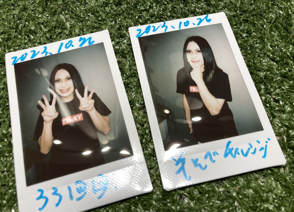 10月26日(木)吉祥寺NEPO公演当日チェキ