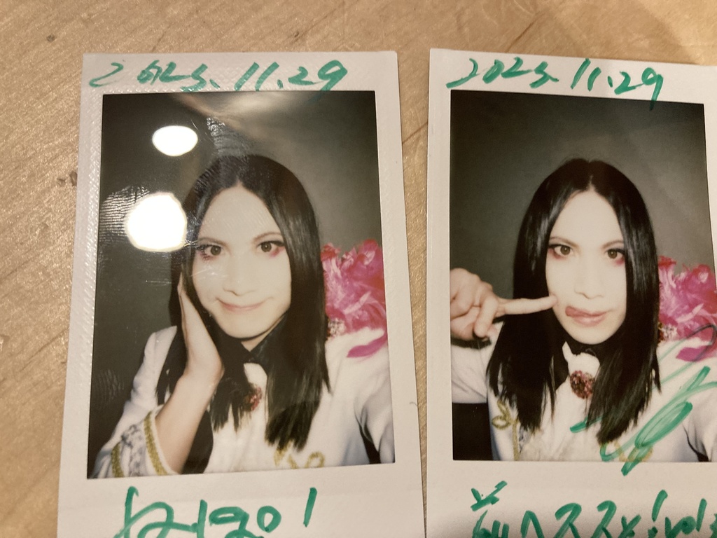 11月29日(水)吉祥寺NEPO当日公演チェキ