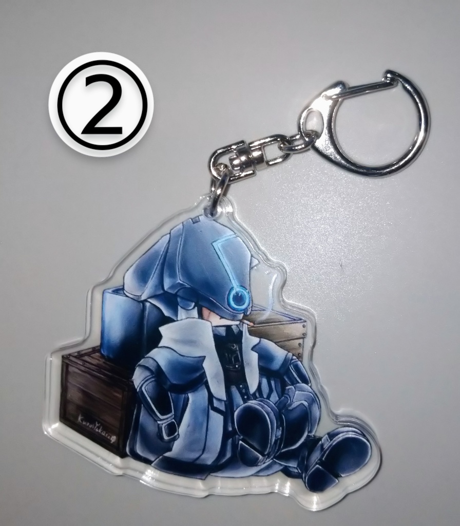 おすわり厚手アクキー(各種)