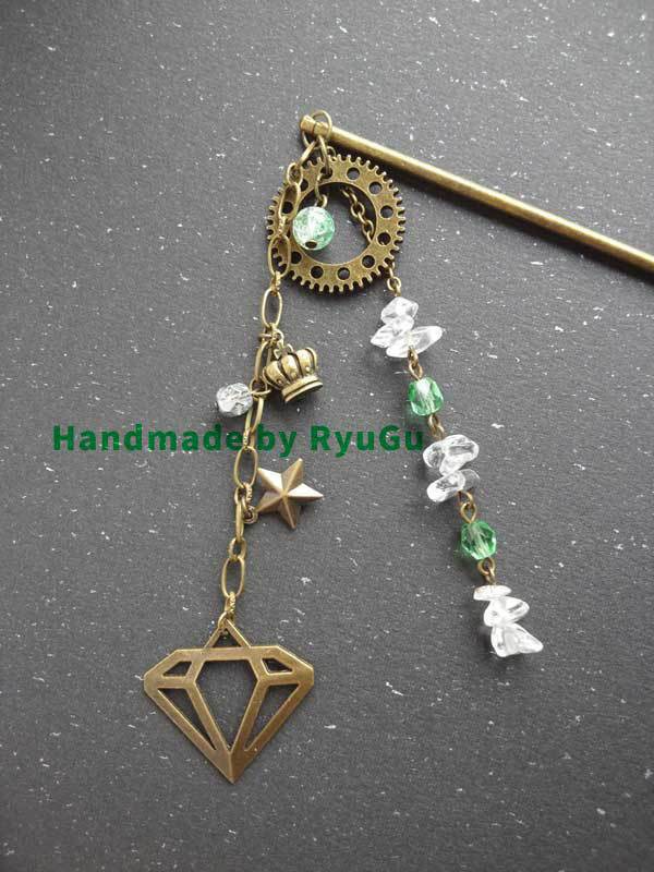 古色かんざし3種